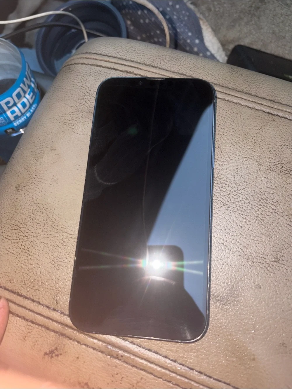 Sierra blue iphone 13 pro max 128 gb  hi ur im